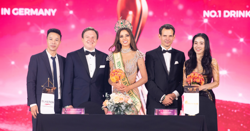 ELASTEN stolzer DiamantSponsor bei der Miss Grand International 2023